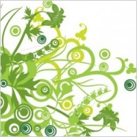Floral Design Vector Graphic, photoshop floral design, floral eps tutorial design