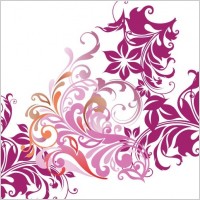 Floral Element Vector Art