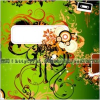 floral frame brushes