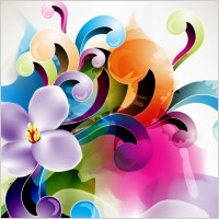 Floral Ornament Vector Illustration