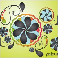 Floral Summer Vector