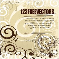 Floral Vector Background