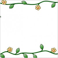 Flower Frame clip art