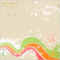 Flower Grunge Background