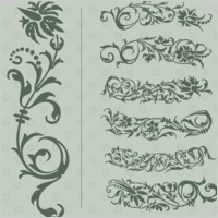 Flower Ornaments Brushes