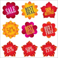 flower shape vector sales class