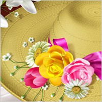 Flowers and hats