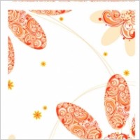 flowers composed of vector pattern