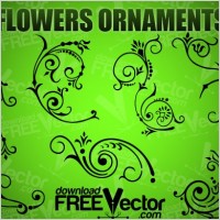 Flowers Ornaments