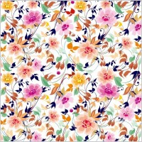 Flowers Seamless Pattern Element Vector Background