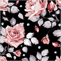 flowers shading vector 4