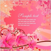 Flowers Vector Background