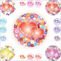 Flowery Hearts