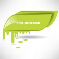 flowing pigment 04 vector