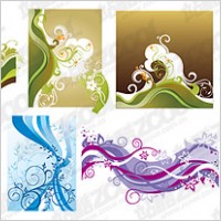 Fluctuations in line with the pattern element vector material
