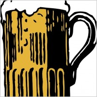 Foamy Mug Of Beer clip art