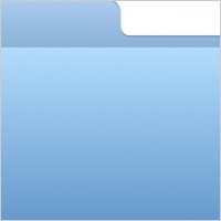 Folder - blue