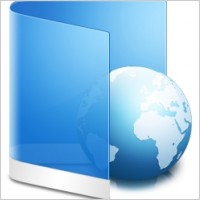 Folder Blue Web