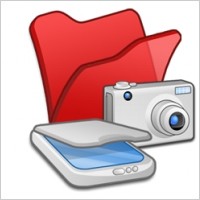 Folder red scanners cameras