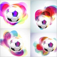 football background with the symphony of the trend vector