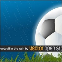 Football in the Rain