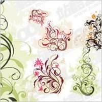 For the smooth pattern vector material