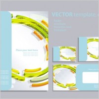 foreign book design 01 vector