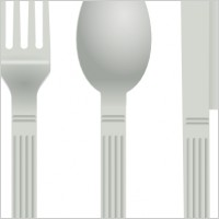 Fork And Spoon clip art
