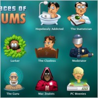 Forum Faces Icons 01 icons pack