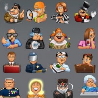 Forum Faces icons 02 icons pack