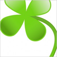 Four Leaves Clover clip art