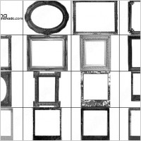 frames and polaroid brush