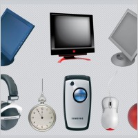 Free 3D Vector Technology Objects