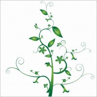 Free Abstract Floral Pattern