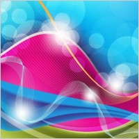 Free Abstract Waves Vector Background