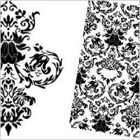 Free Baroque Floral Vector Pattern