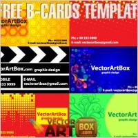 Free B-cards Template