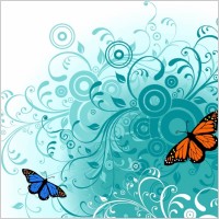 Free Butterfly Vector Art