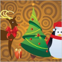 Free Christmas Character Vectors
