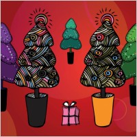 Free Christmas Tree Illustrations