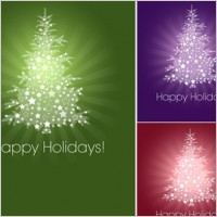 Free Christmas Tree Vector Graphic Pack