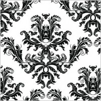Free damask seamless pattern