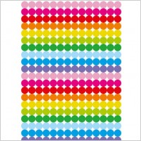 Free Dots in Color Range