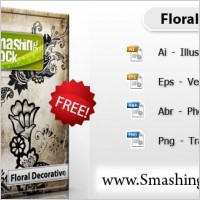 Free Floral Decorative Pack