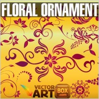 Free Floral Ornament