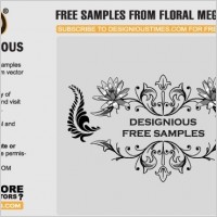 Free floral vector samples