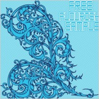Free Flourish Sample