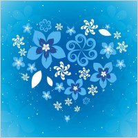 Free Flower Heart Vector Art