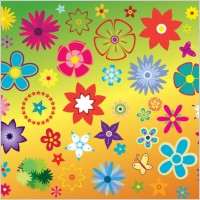 Free Flowers Vector Clip Art