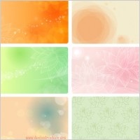 Free flowery vector backgrounds 02